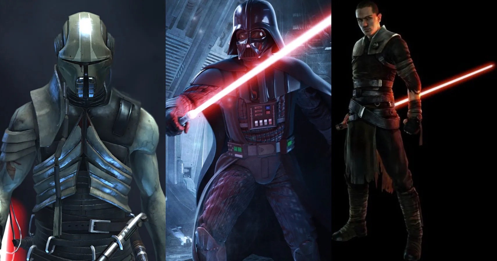 Star Wars The Force Unleashed's 10 Best Costumes, Ranked Star Wars The Force Unleashed's 10 Best Costumes, Ranked