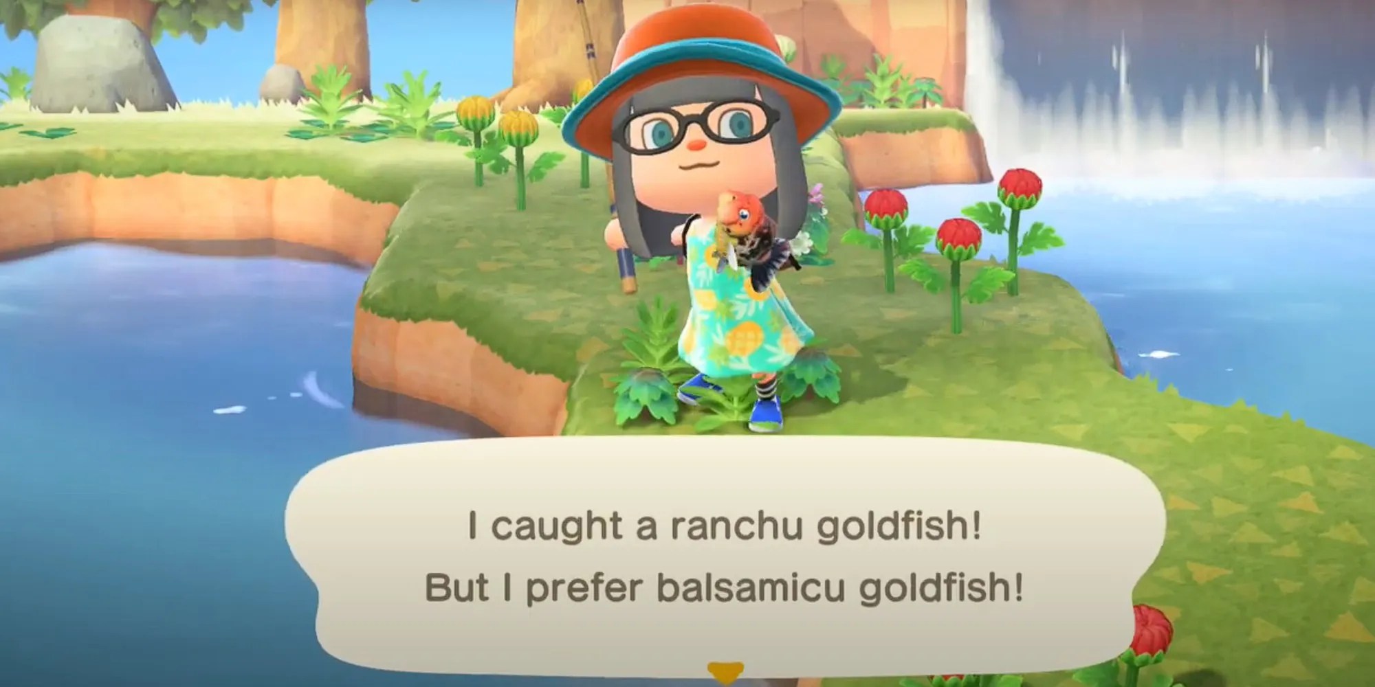 How to Find (& Catch) Ranchu Goldfish in Animal Crossing