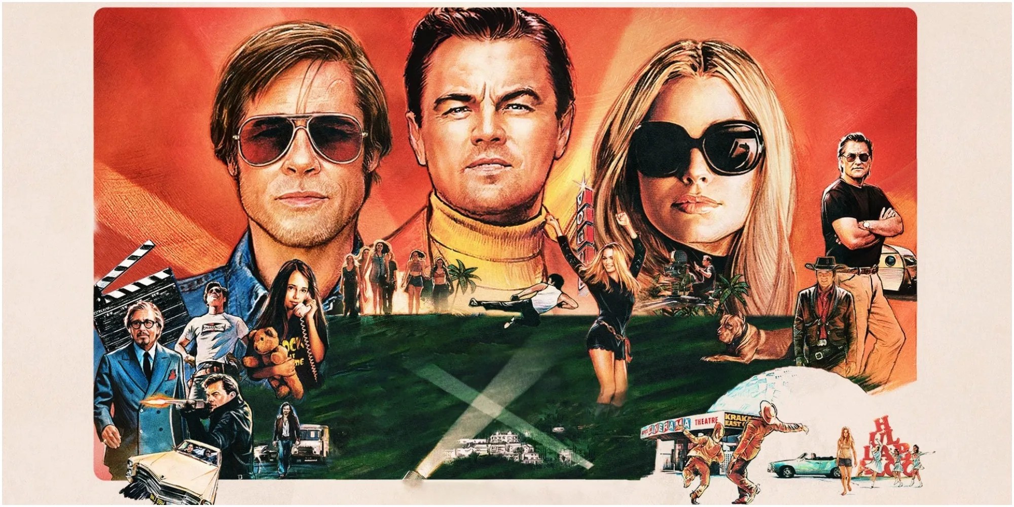 10 Hidden Details In The Once Upon A Time In Hollywood Poster That Fans