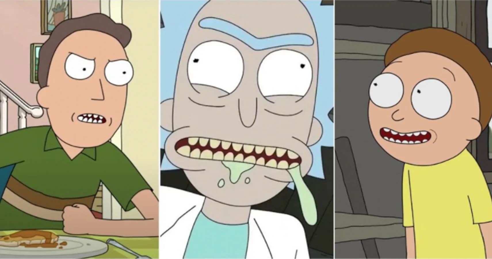 Rick & Morty The Characters Vs. The Cast ScreenRant