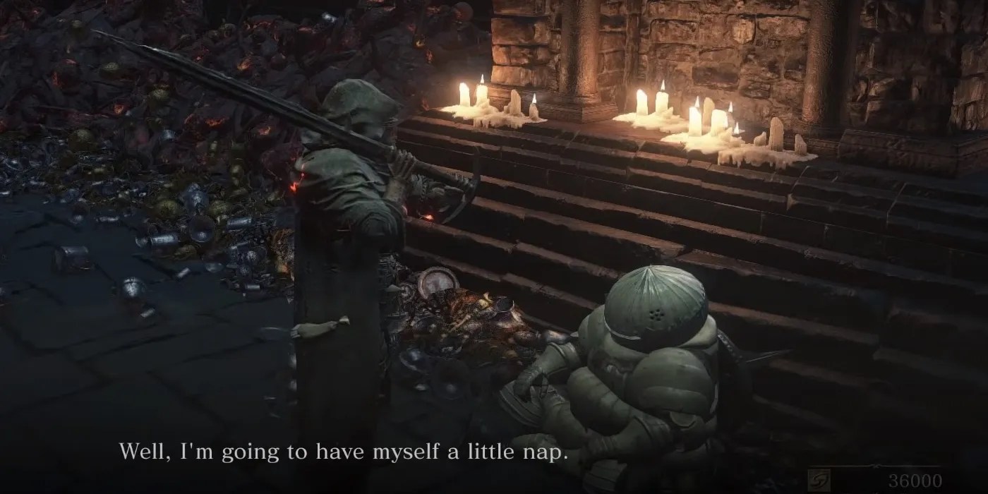 Dark Souls' Onion Knights Siegmeyer, Sieglinde, & Siegward of Catarina