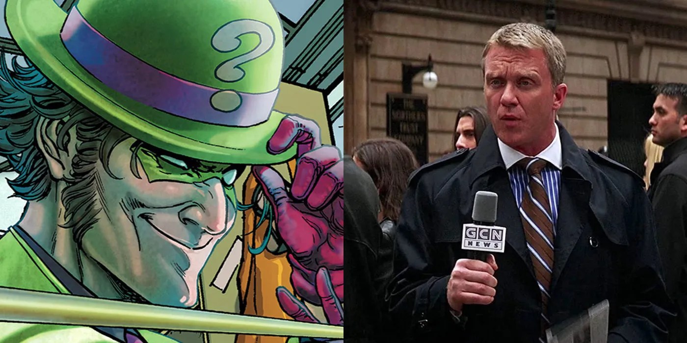 The Dark Knight's Anthony Michael Hall Riddler Rumor Explained