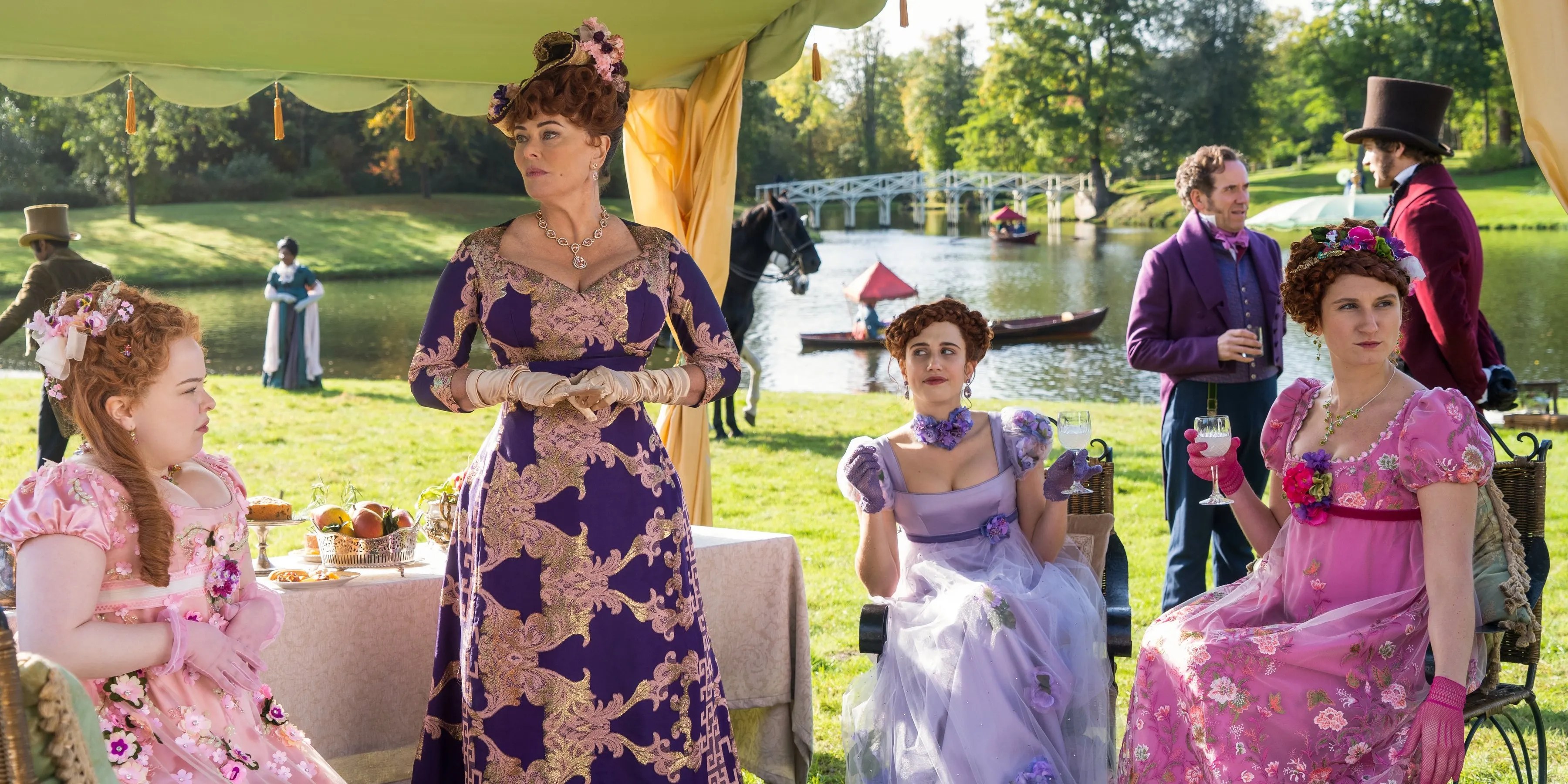 Netflix’s Bridgerton Show First Look Images Confirm Christmas Release