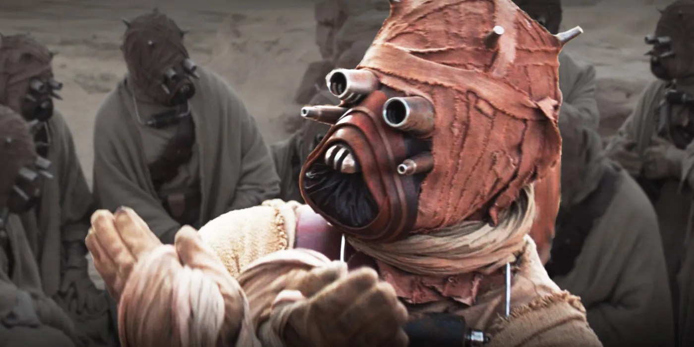The Mandalorian What Tusken Raiders Look Like Under Their Masks