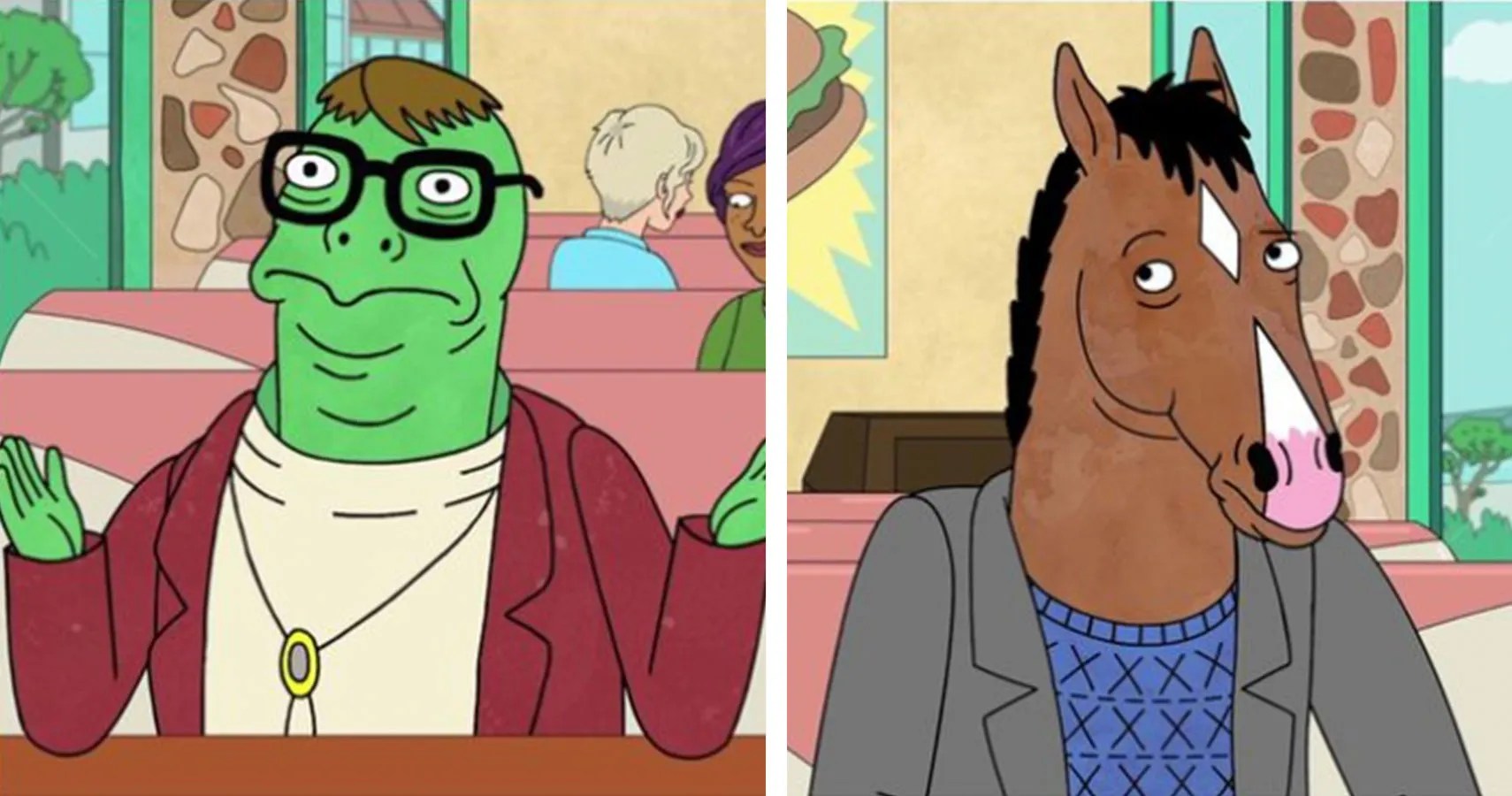 BoJack Horseman The Characters Vs. The Cast ScreenRant