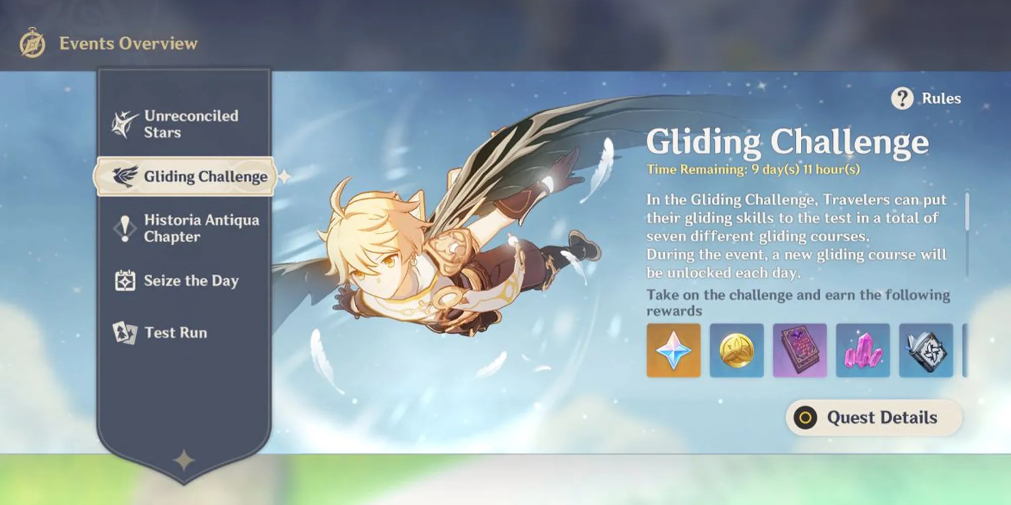 Genshin Impact How to Beat The Gliding Challenge Event (& What You Get)