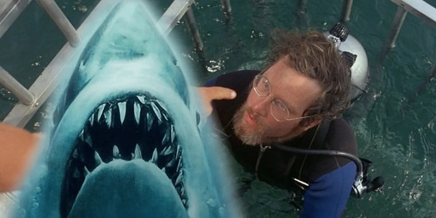 Jaws How Hooper's Cage Diving Scene Was Filmed (Without CGI) Flipboard