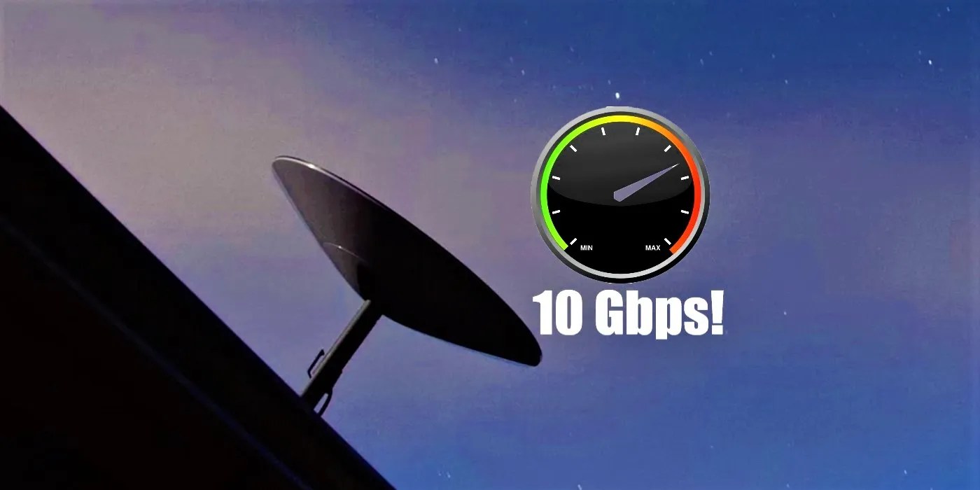 SpaceX Plans To Deliver 10Gbps Starlink Download Speeds In SpaceX Plans To Deliver 10Gbps Starlink Download Speeds In