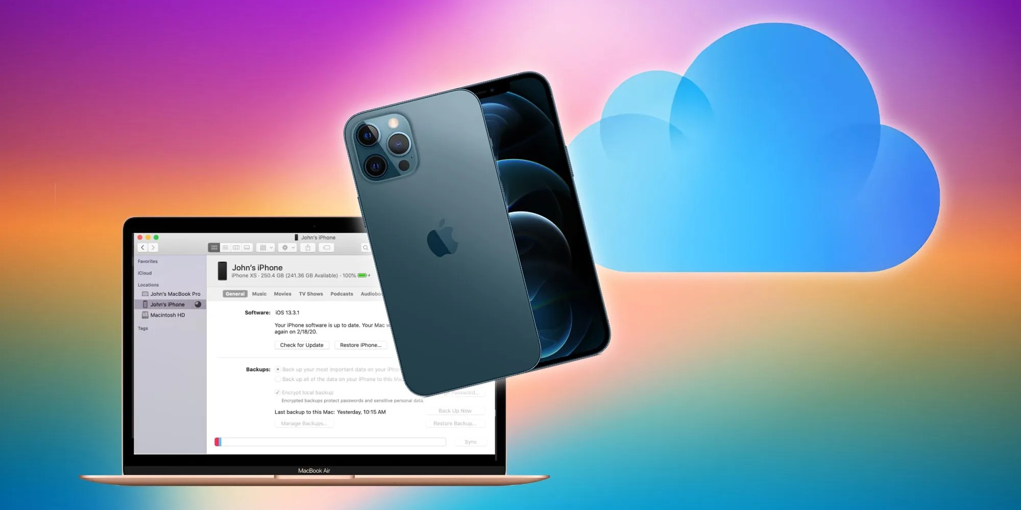How To Back Up An iPhone Using iCloud Or A Computer