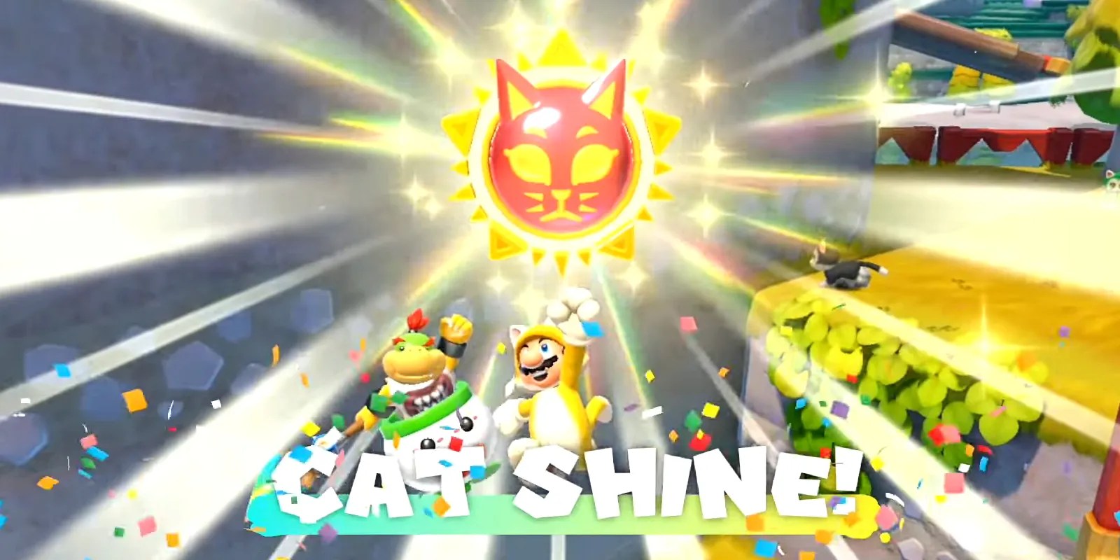 Locations for Cat Shines 2550 in Bowser's Fury Screen Rant