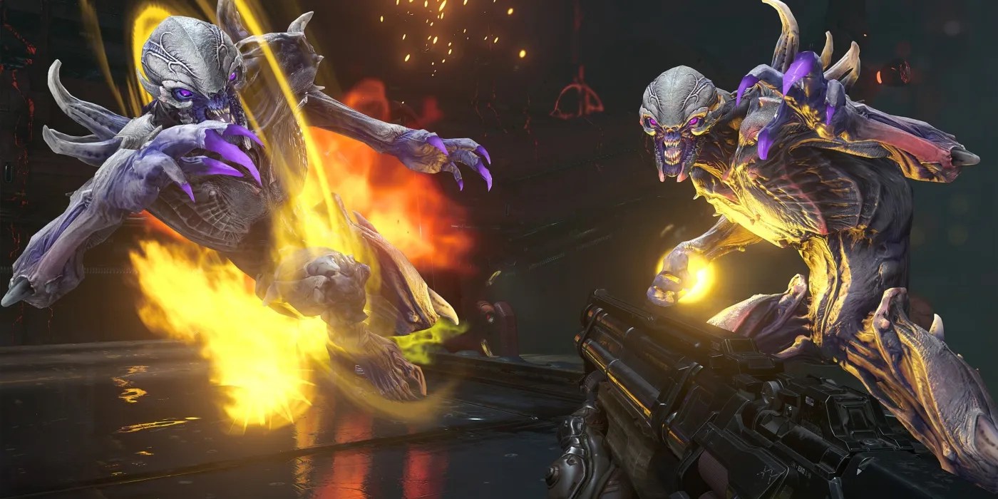 DOOM Eternal DLC Gameplay Screenshots, Achievements, & Cover Art Leak