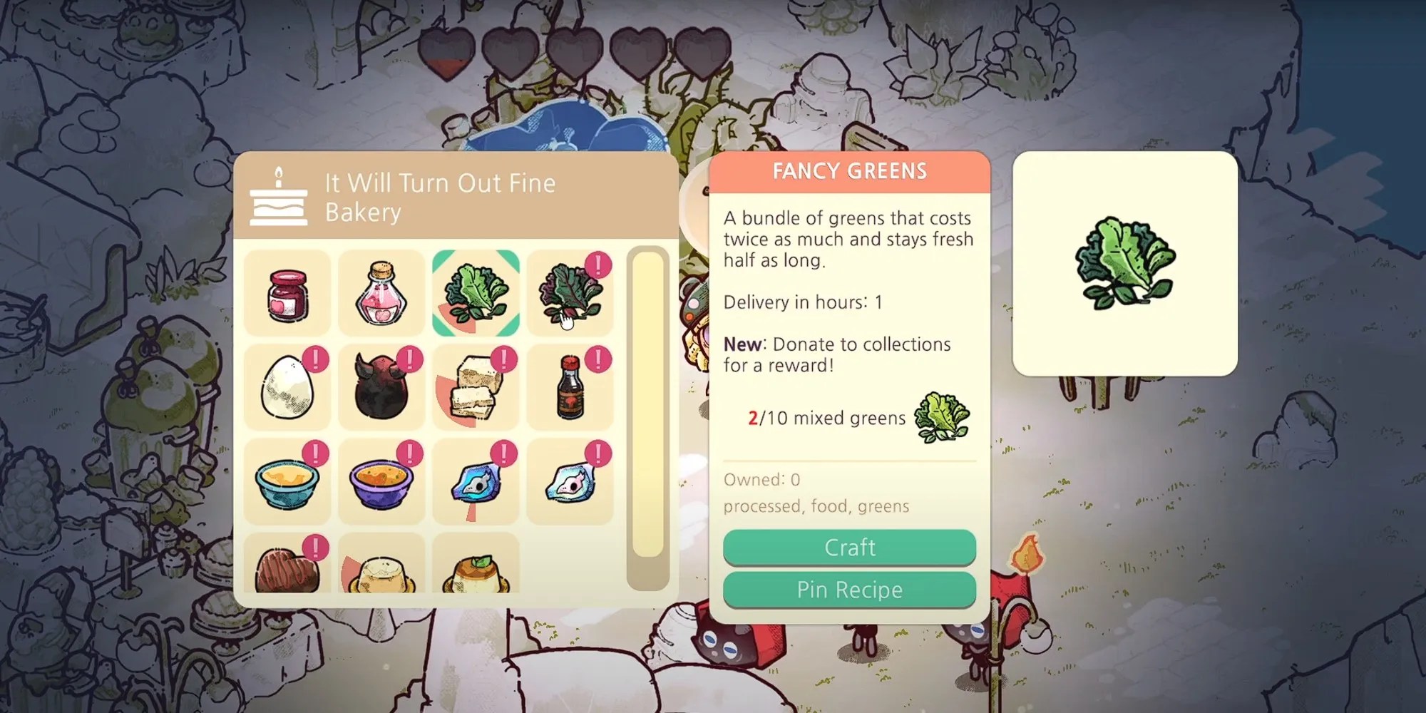 Cozy Grove How to Get More Fancy Greens