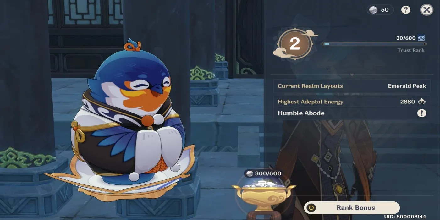 How To Increase Trust Rank in Genshin Impact Screen Rant