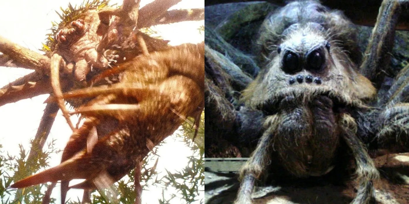 Aragog from Harry Potter and 9 other terrifying movie spiders Hot