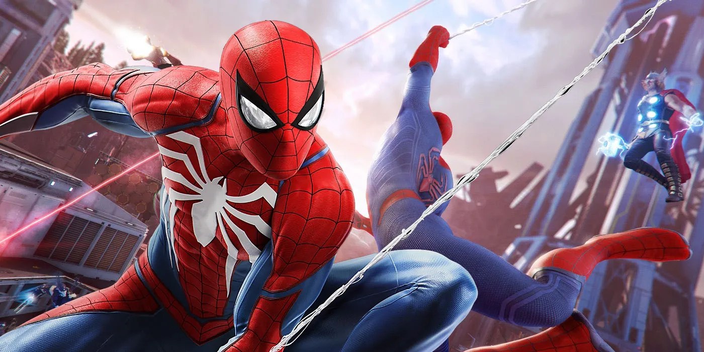 Marvel's SpiderMan Player Parodies Avengers' Clunky Web