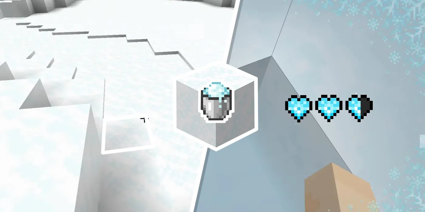 Minecraft How to Get (& Use) Powder Snow Screen Rant