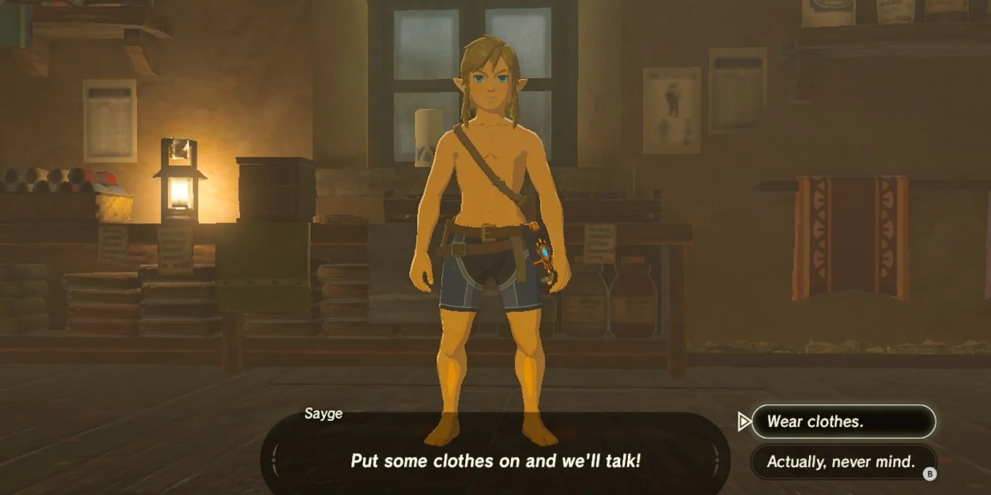 Breath of the Wild's Shrines are Apparently Easier if Link is Naked