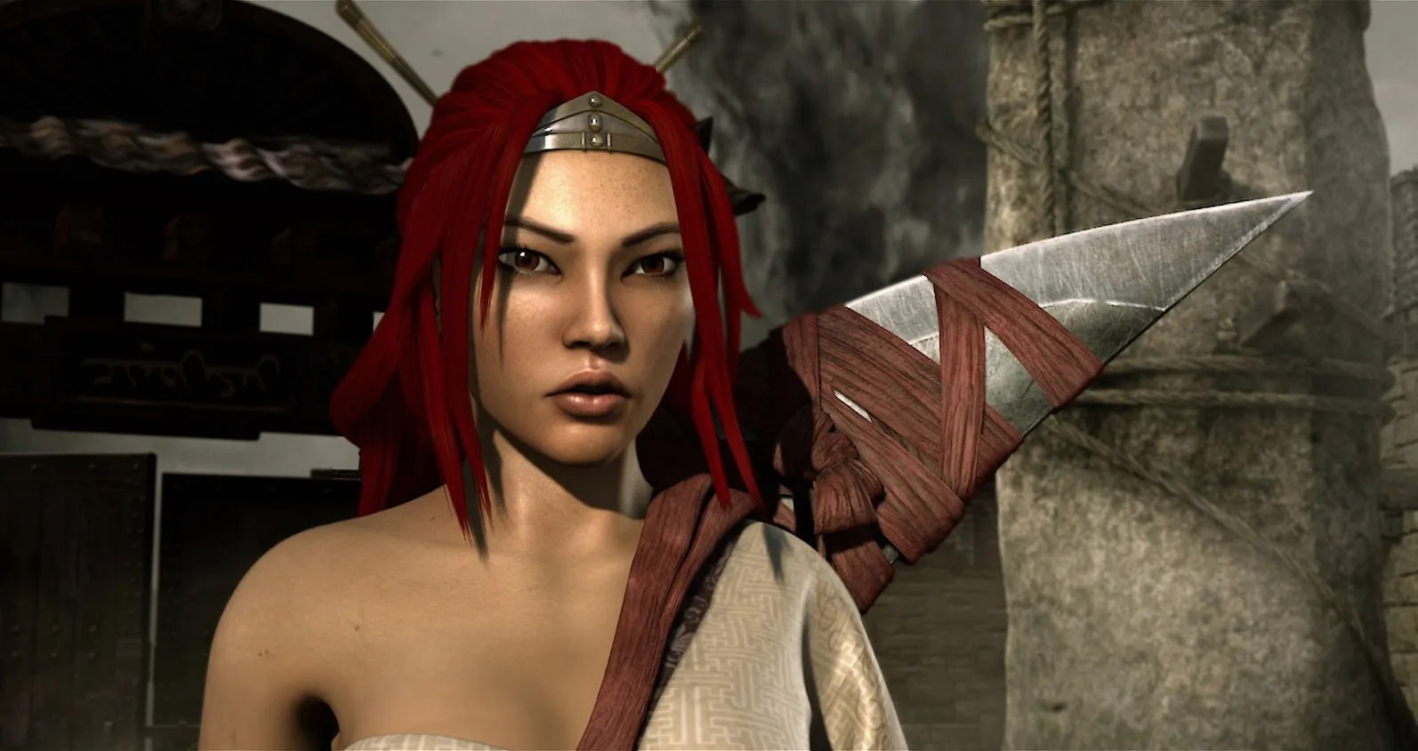 'Heavenly Sword' Trailer Video Game Cut Scene Turned Animated Feature