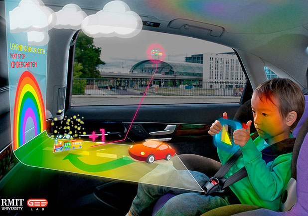 Hologram tech in car's back seat Stuff.co.nz