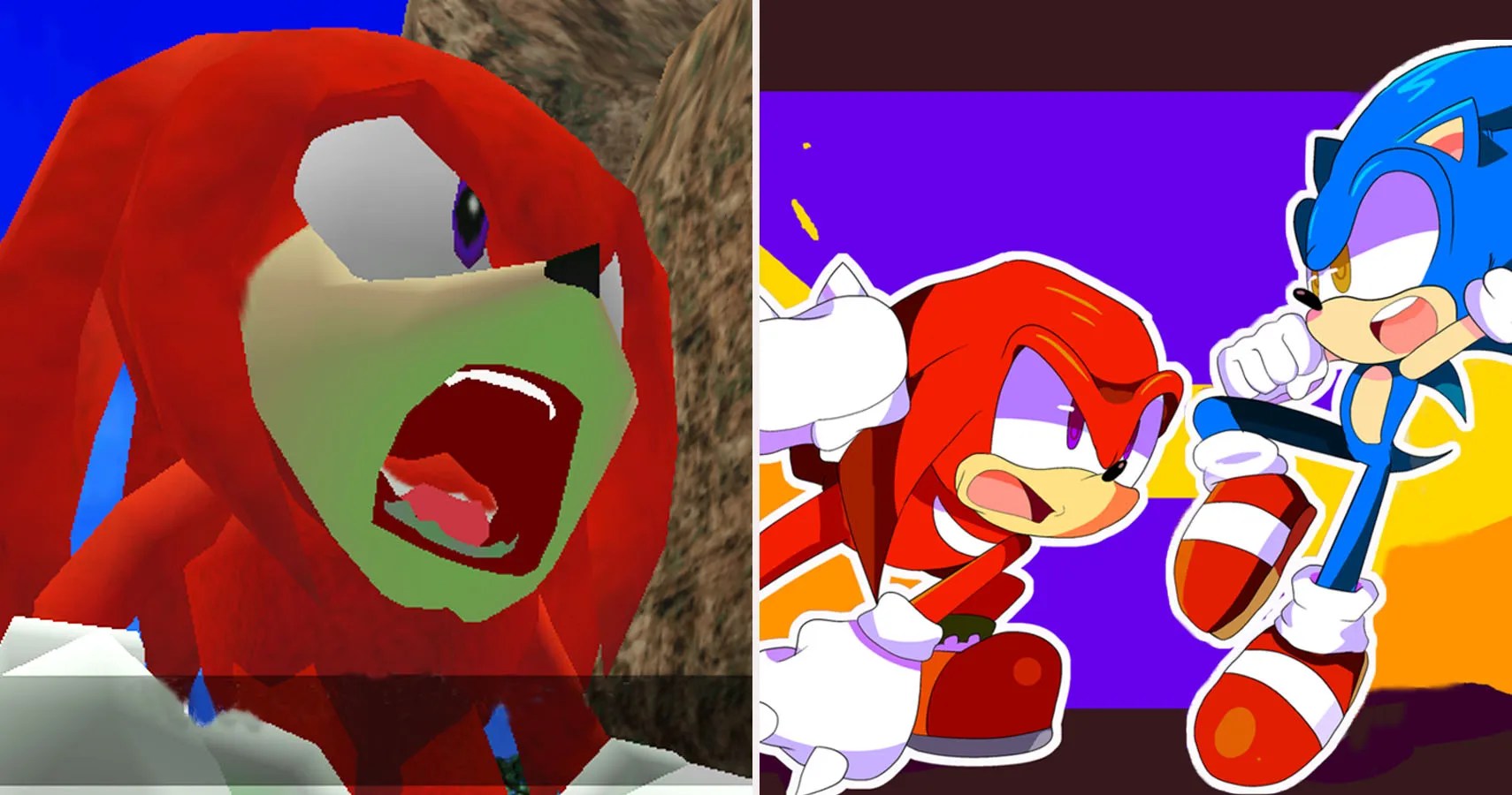 Things Knuckles Can Do That Sonic Can't TheGamer