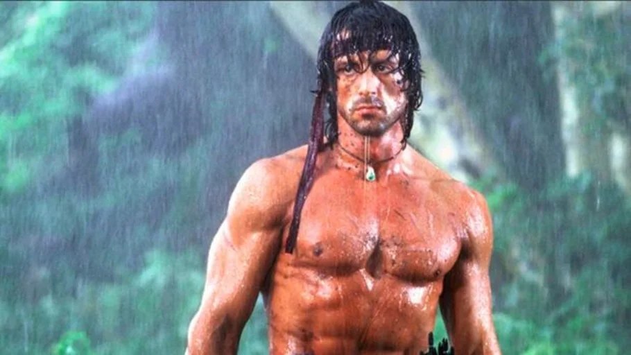 El increíble cambio físico de Sylvester Stallone desde Rambo