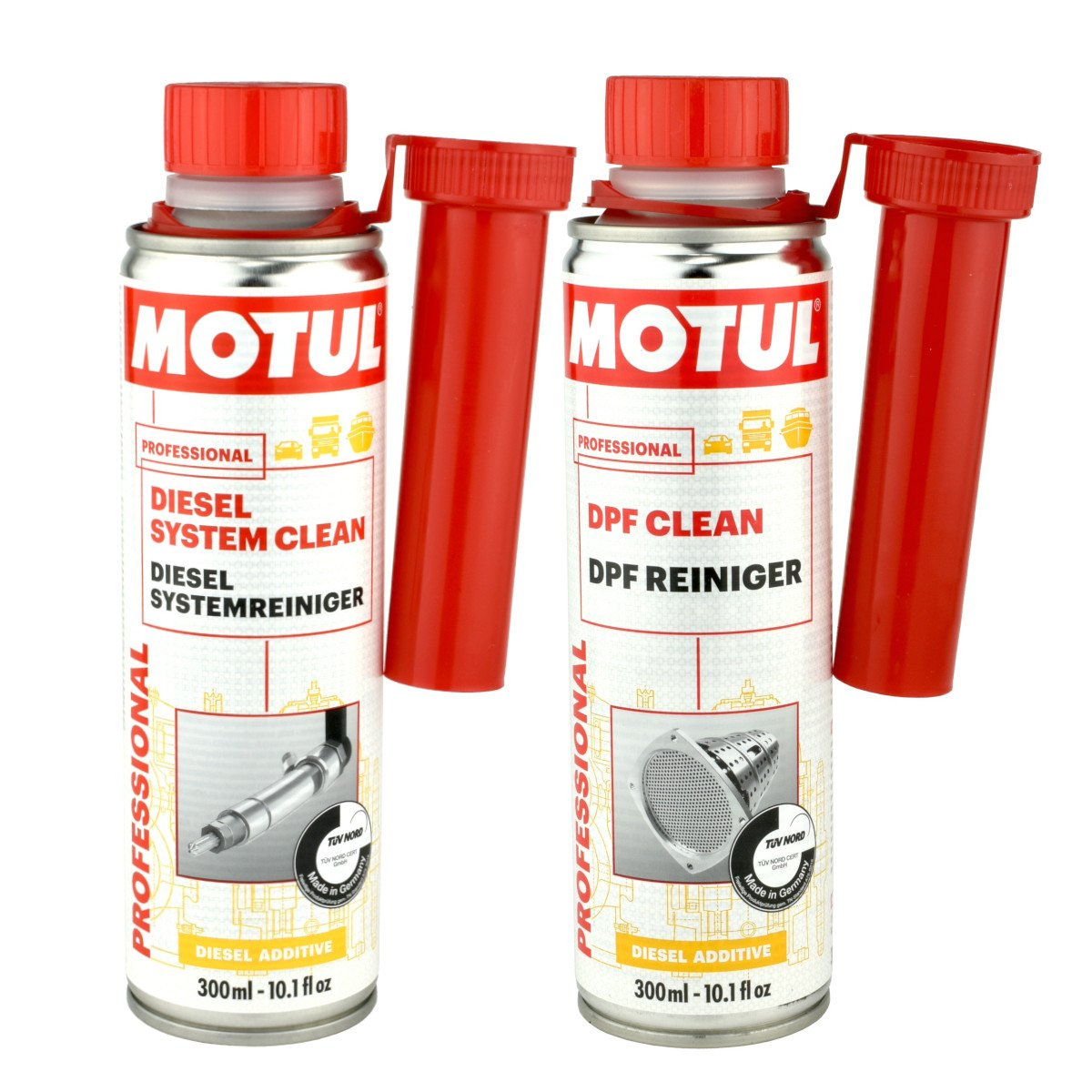 Zestaw Motul DPF Clean + Diesel Injector Cleaner • autokosmetyki