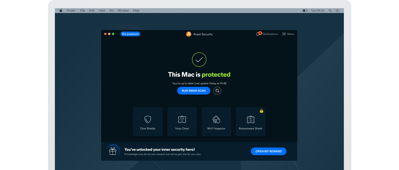 Get Free Antivirus for Mac Avast Security