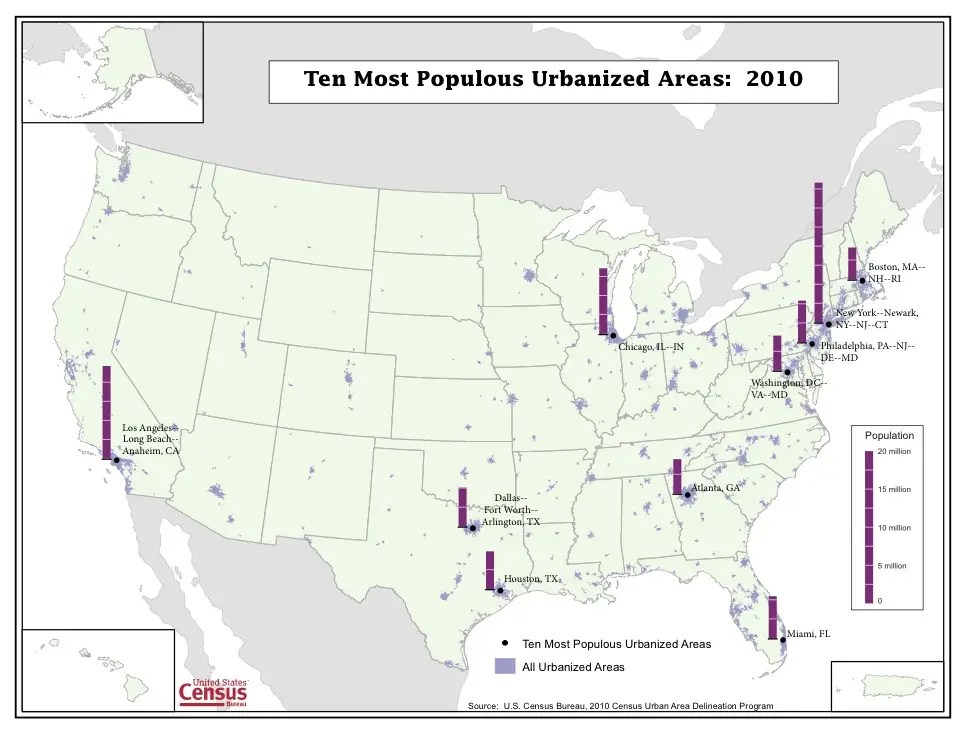 Most Densely Populated Place In America Business Insider