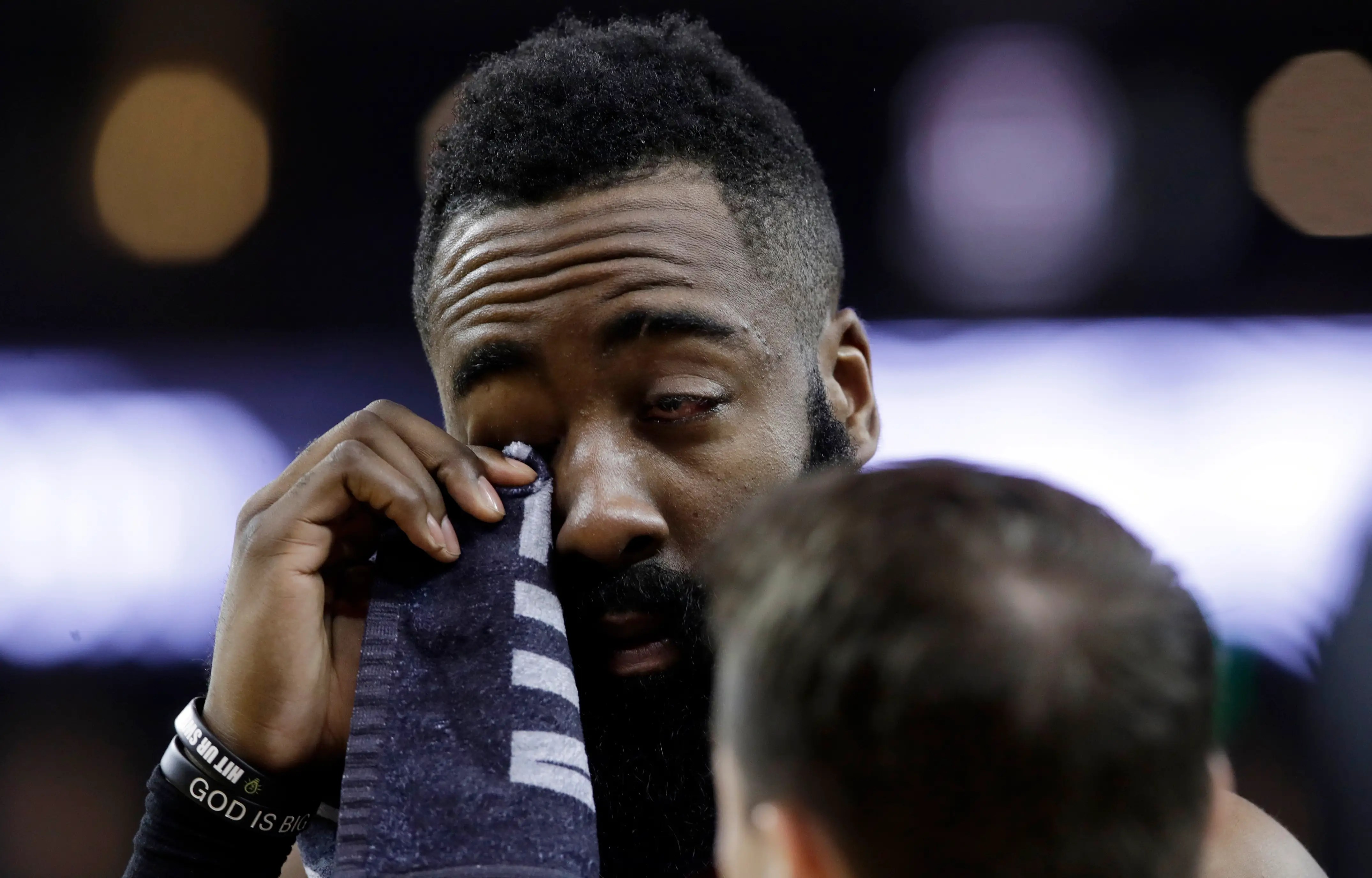James Harden played with blurred vision and stinging eyes Business