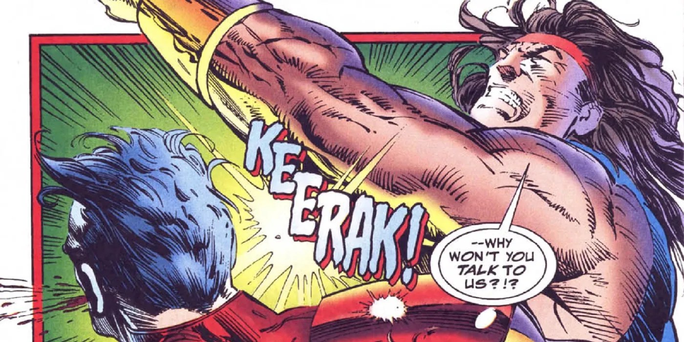 The Wrong Side Hercules Can't Punch Out a Helmetless Tony
