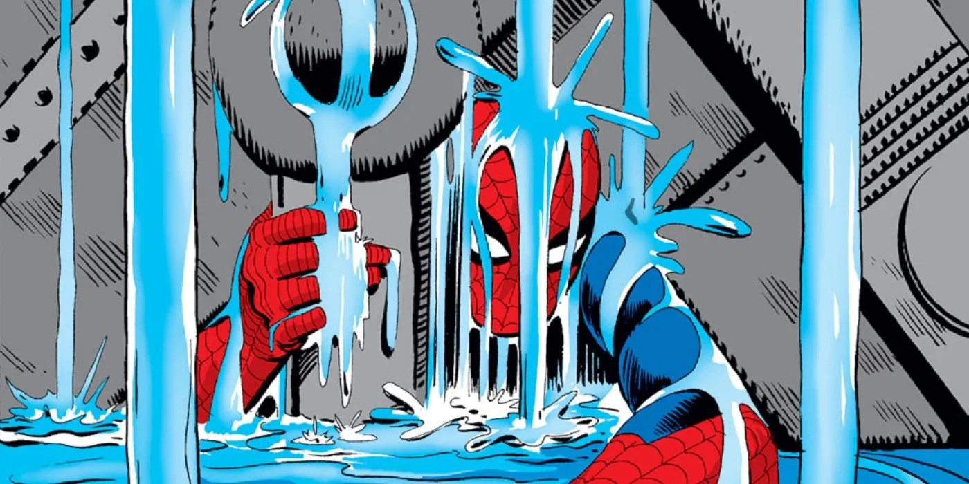 SpiderMan Homages Classic SpiderMan Scene CBR