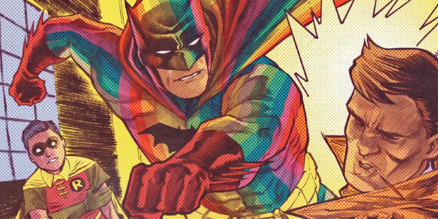 Rainbow Batman Why the Dark Knight Became Gotham's Brightest Hero