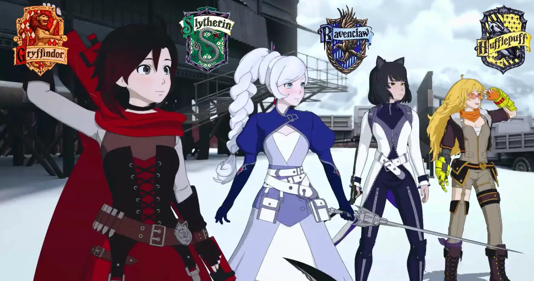 Hogwarts Houses Of 10 RWBY Characters CBR
