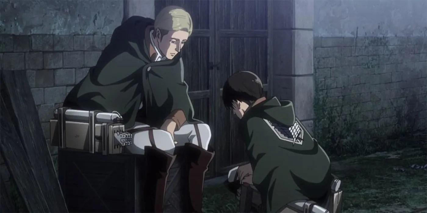 Attack on Titan Why Levi Chose Armin Over Erwin CBR