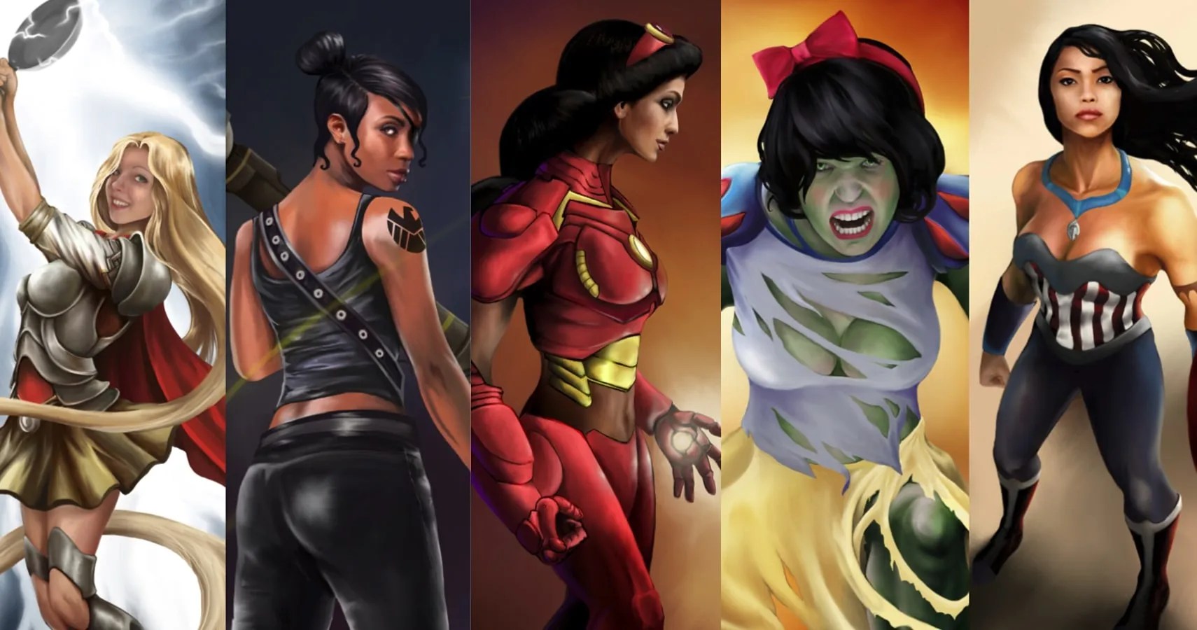 Marvel 10 Disney Princesses As Marvel Characters CBR