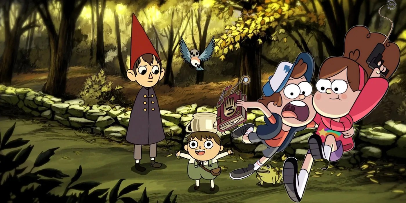 Fan Theory Gravity Falls & Over the Garden Wall Share a Universe
