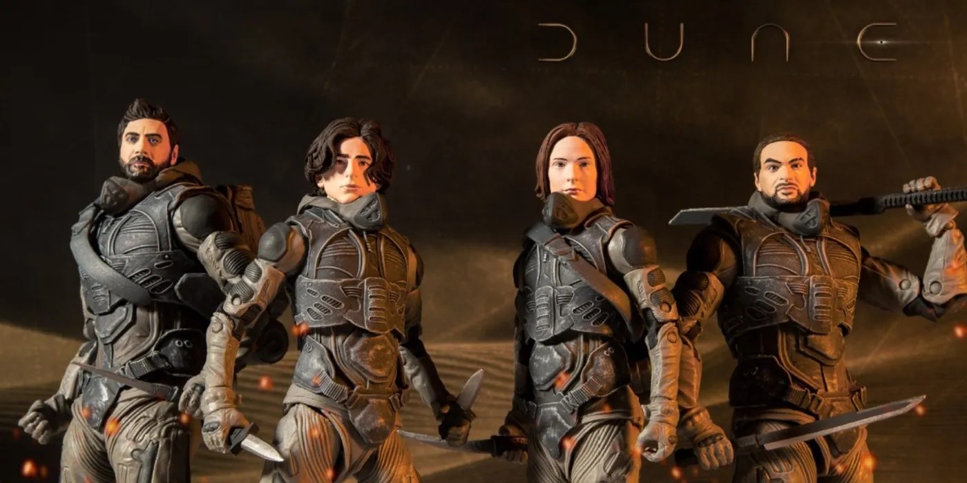 Dune, McFarlane Toys Team for 7Inch BuildAFigure Action Figure Line