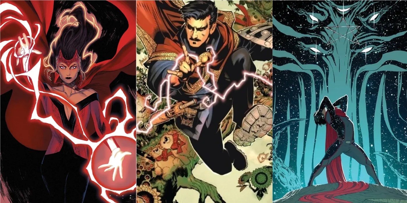 Marvel The 5 Strongest (& 5 Weakest) Magic Users CBR