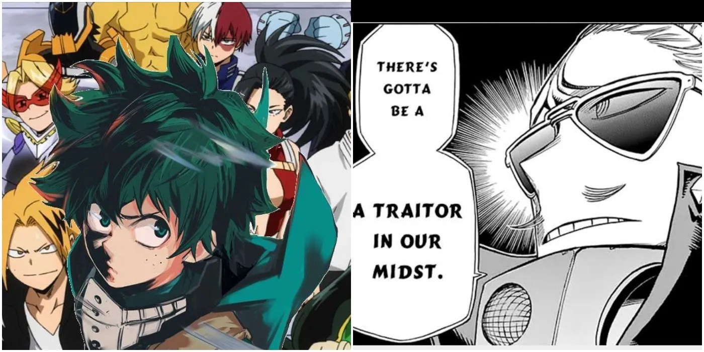 MHA 10 Giveaways (SPOILER) Was The U.A. Traitor All Along CBR