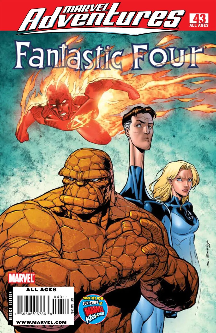 Marvel Adventures Fantastic Four 43 CBR