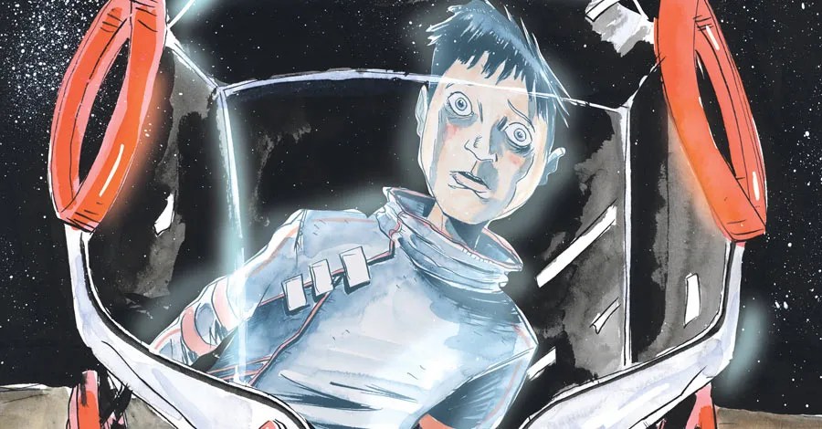 EXCLUSIVE Jeff Lemire Draws "Descender" 1 Variant Cover CBR
