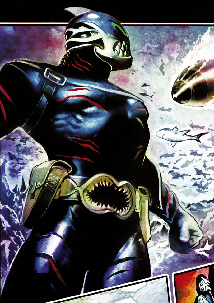 SharkMan (Character) Comic Vine