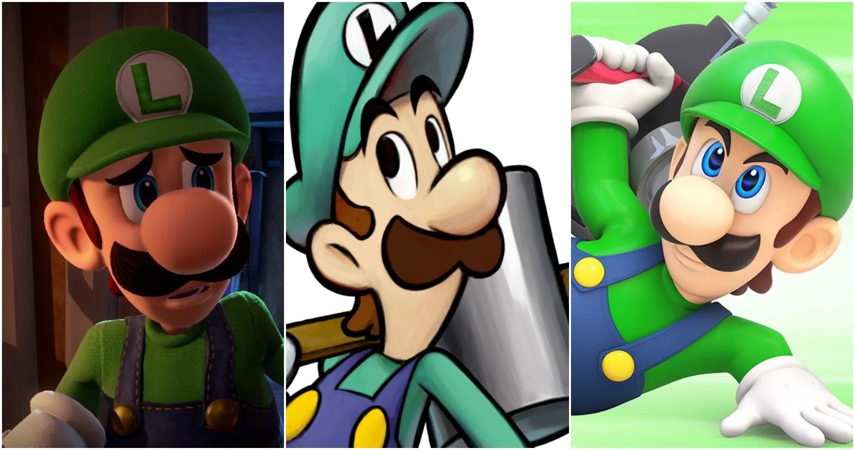 Super Mario Bros. The First 10 Games Luigi Was Playable In