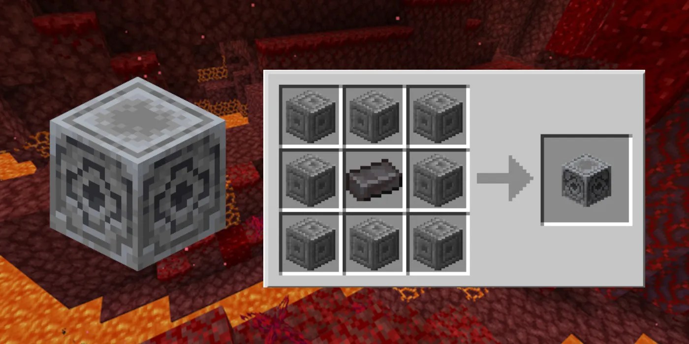 How To Make Chiseled Stone Bricks In Minecraft Add two stone brick