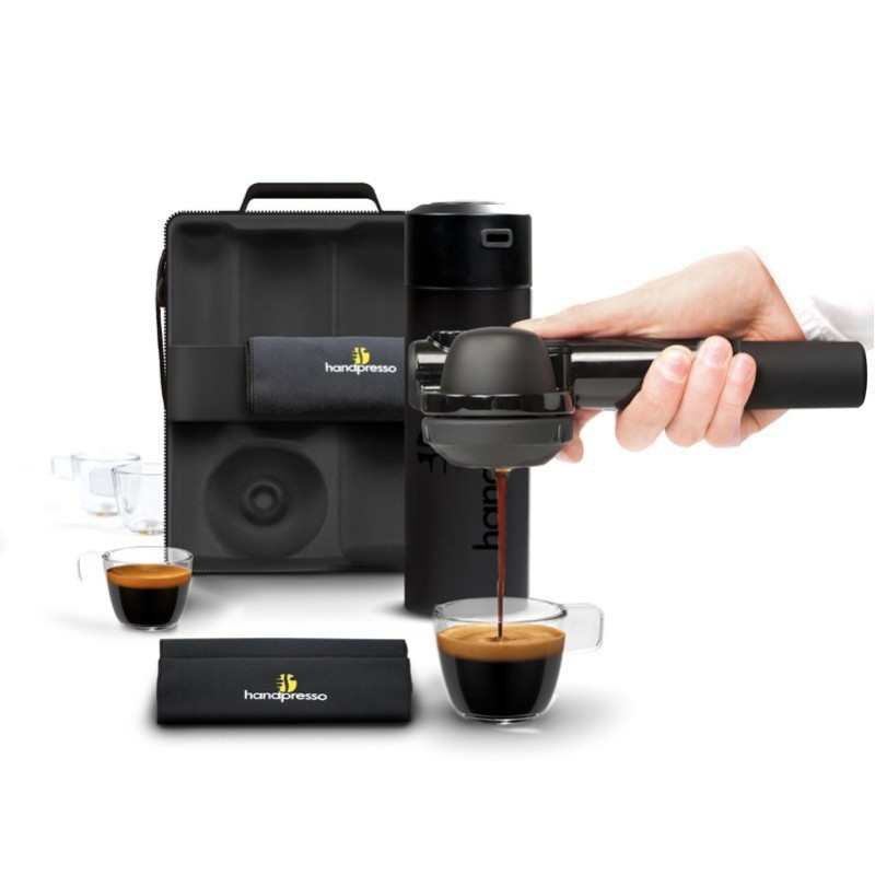 Handpresso Pump black espresso set Handpresso