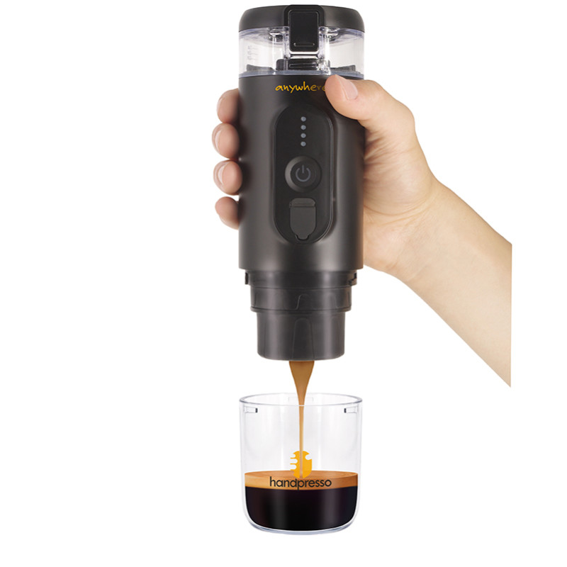 Handpresso epresso portable coffee maker with battery for the car