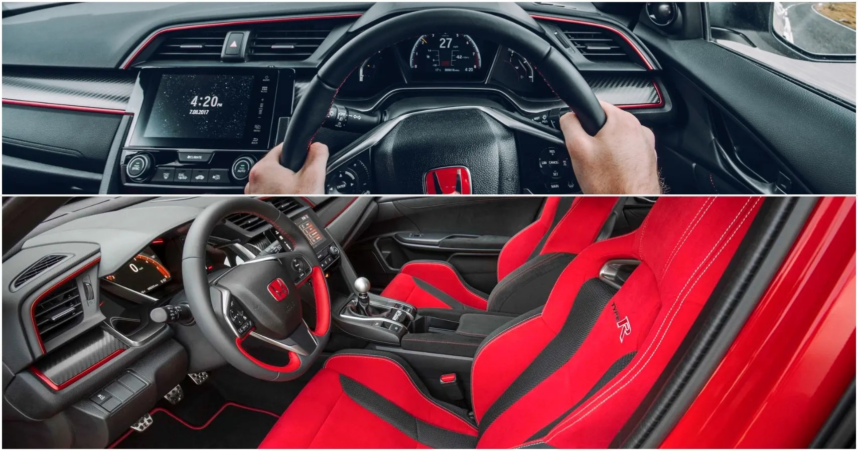 This Is The Best Honda Civic Type R Interior Feature HotCars
