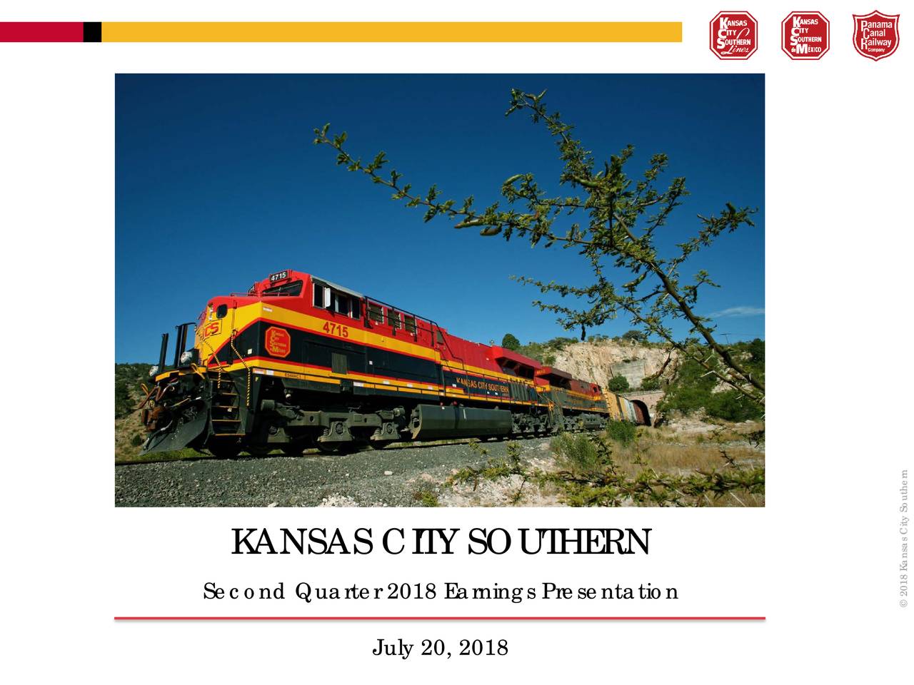 Kansas City Southern 2018 Q2 Results Earnings Call Slides (NYSECP) Seeking Alpha