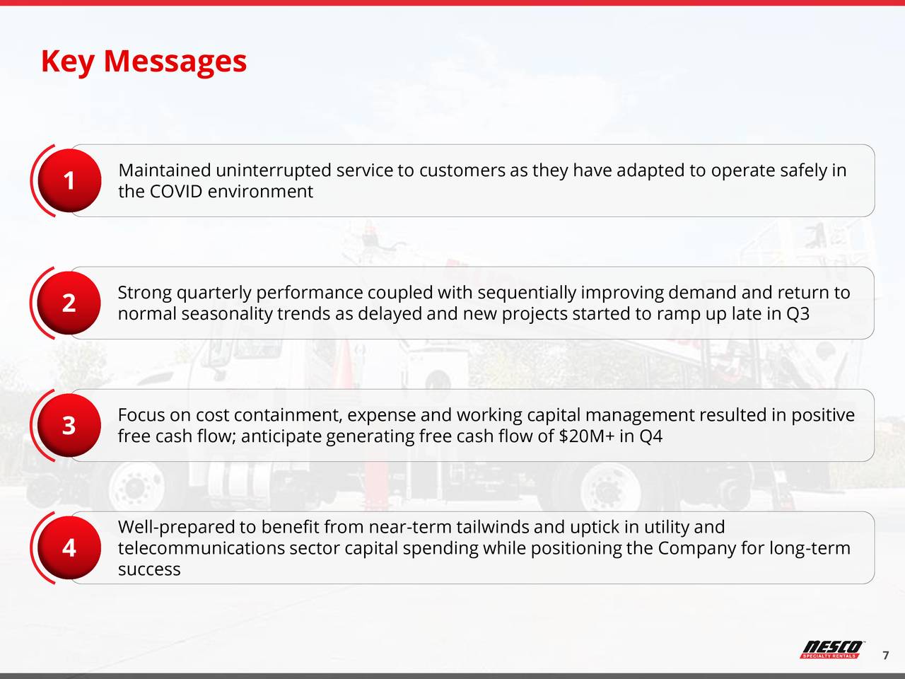 Nesco Holdings, Inc. 2020 Q3 Results Earnings Call Presentation