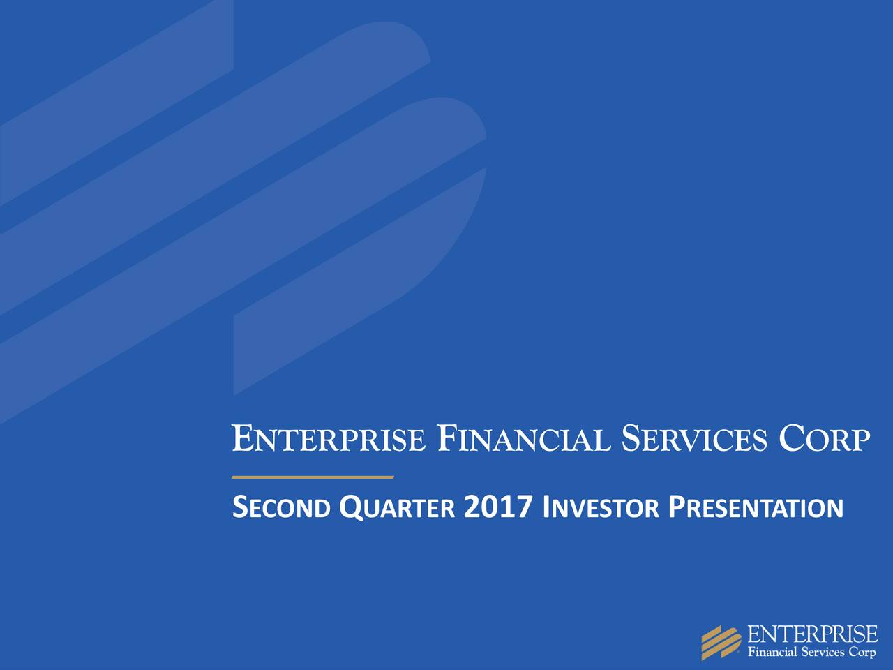 Enterprise Financial Services (EFSC) Presents At KBW Community Bank